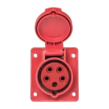 Розетка кабельная 16А 3Р+N+Е IP44 скрытая 380В 415