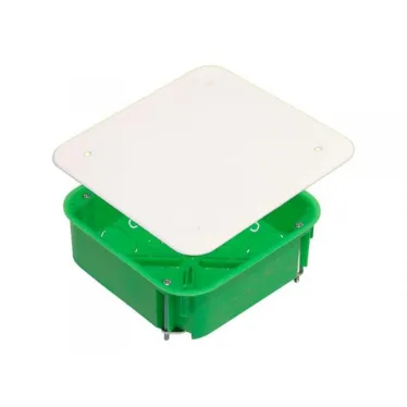 Коробка распределительная 113х113х45мм скрытая IP20 гипрок