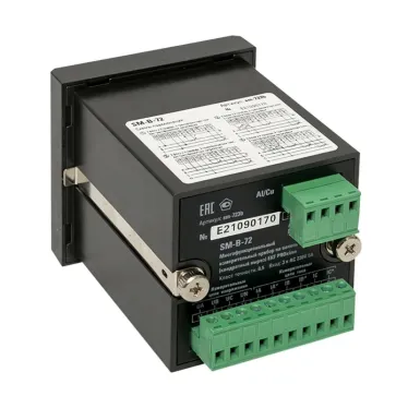 Многофункциональный измерительный прибор SM-B-72 на панель 72х72