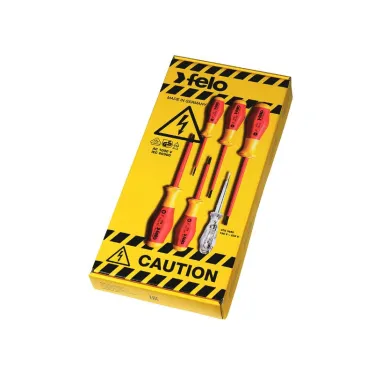 Набор отверток диэлектрических SL/PH/SQ, 6 шт