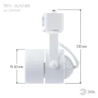 Светильник Трековый MR16 белый TR11-GU10 WH (50/450)