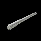 Светильник под светодиодную лампу ДСП 1хG13 AC 220В IP65 1260х70х61мм Пластик с отражателем для лампы 1200мм INDUSTRY Gauss