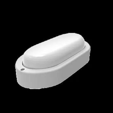 Светильник светодиодный ДБП 12 Вт 940 лм 4000К AC 220В Белый IP65 овал 160х90х46мм Пластик ЖКХ LITE Gauss