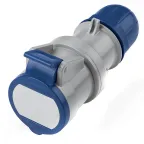 Розетка кабельная 16A 2P+E IP44 переносная 230V