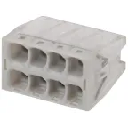 Клемма СМК компактная с пастой серии 248, 8 отверстий, 0,5-2,5 м NO-224-39