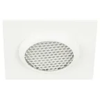 Светильник встраиваемый алюминиевый под лампу MR16 /GU5.3 KL110 WH белый матовый ЭРА