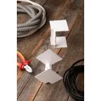 Угол внутренний (100х60) (2 шт) Plast PROxima белый