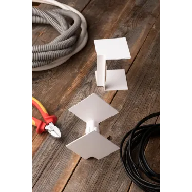 Угол внутренний (100х60) (2 шт) Plast PROxima белый