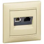 VALENA Рамка 1 пост слоновая кость