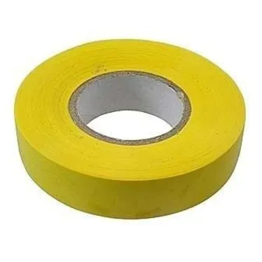 Изолента ПВХ желтая 19мм 20м