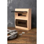 Щит распределительный навесной ЩРН-П-24 светлое дерево IP41 PROxima