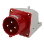 Вилка стационарная 524 3Р+РЕ 32А 380В IP44 (10/60/720) VS-32-3P-PE-IP44