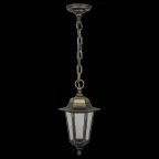 Светильник NOF-PG35-002-IP44-E27 6 граней, черный под бронзу