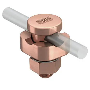 Клемма крепежная для проволоки