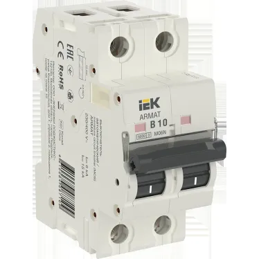 ARMAT Выключатель автоматический двухполюсный D 2А M06N
