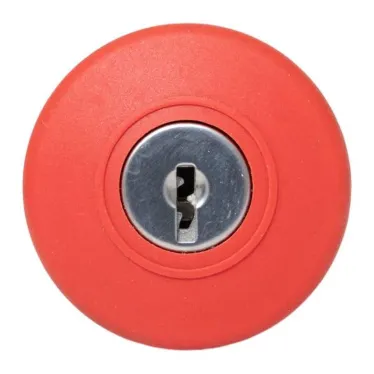 Механизм кнопки исполнительный XB4 'Грибок' красный поворотный с фиксацией с замком PROxima