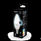 Лампа светодиодная LED 6.5 Вт 550 лм 4100К свеча нейтральный E14 AC 220В Black Gauss