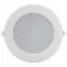 Светильник светодиодный встраиваемый ДВО 1715 белый круг 15Вт 4000К IP40