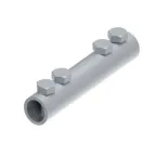 Соединитель для параллельного соединения двух прутков 6-10 мм, а также для контрольного соединения прутка 6-10 мм, с четырьмя болтами M6х20. Материал - горячеоцинкованная сталь.