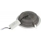 Светильник даунлайт светодиодный SDL-10-90-30K-W35 встраиваемый круглый 35Вт 3000K 3600Лм 228х228х66