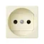 Розетка 2P со шторками, винтовой зажим, 16А 250В, S27, сл.кость