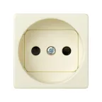 Розетка 2P со шторками, винтовой зажим, 16А 250В, S27, сл.кость