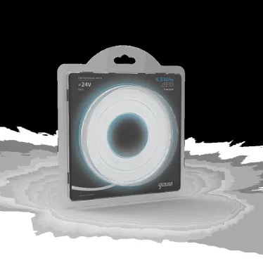 Лента светодиодная LED 2835/120-SMD 6.5 Вт/м 600 лм/м 5000К DC 24В IP65 8мм (блистер 5м) Black Gauss