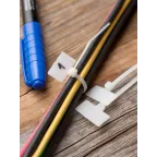 Хомут нейлоновый с маркировочной площадкой 2.5х110 Simple (100шт)