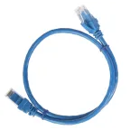 Патч-корд категория 5Е UTP 0.5м синий