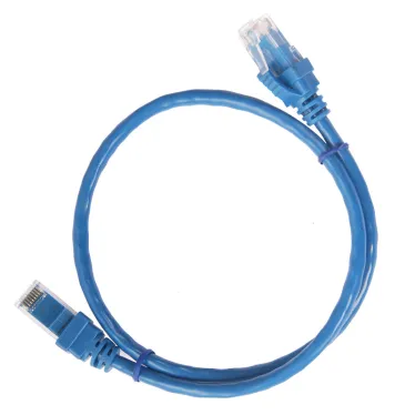 Патч-корд категория 5Е UTP 0.5м синий