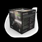 Фонарь светодиодный налобный 6 Вт 180 лм Черный IP42 аккумуляторный Lead acid 800мАч GFL Gauss