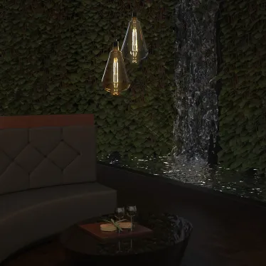 Лампа светодиодная LED Vintage Filament Straight ST164 6W E27 164*297mm Amber 890lm 2700K 1/6 | 157802118 | Gauss