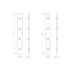 Комплект коннекторов MAG-CON-2540-UP-SIDE (BK) (Arlight, Металл) | 034910 | Arlight