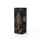 Лампа светодиодная LED Vintage Filament Flexible TL120 6W E27 120*330mm Gray 200lm 2400K 1/10 | 166802008 | Gauss