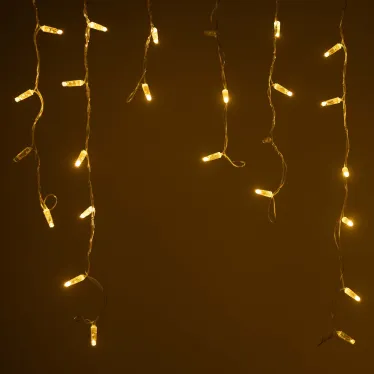 Светодиодная гирлянда ARD-EDGE-CLASSIC-2400x600-CLEAR-88LED-MILK-FLASH Warm/Warm (230V, 6W) (Ardecoled, IP65) | 034120 | Arlight