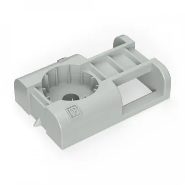 Площадка под стяжку для прямого монтажа серая (100шт/1500шт уп/кор) | PR13.0396 | Промрукав