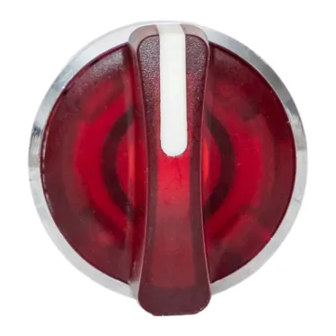 Механизм переключателя исполнительный ХB4 красный на 3 положения возвратный без фиксации с подсветкой с короткой ручкой PROxima