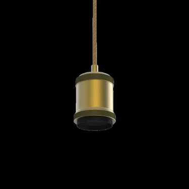 Светильник подвесной под лампу 1хE27 AC 220В Бронзовый IP20 1000х48х80мм Алюминий Decor Gauss