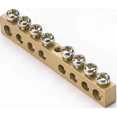 Шина нулевая 6х9 (8групп/центр) ШН-101