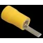 Наконечник плоский изолированный НпИш 4.0-6.0 желтый (100шт)
