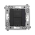 Avanti Механизм управления рольставней в стену, , Черный матовый