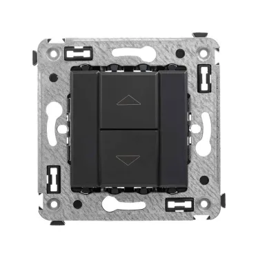 Avanti Механизм управления рольставней в стену, , Черный матовый