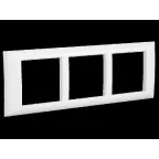 Avanti Рамка-суппорт черная для In-liner Front, 6 модульная