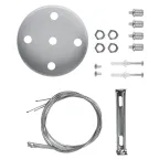 Светильник LED Geometria Quadro SPO-161-W-40K-060 60Вт 4000К 5500Лм IP40 600х80 белый подвесной драйвер внутри