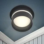 Светильник встраиваемый декоративный DK93 BK MR16/GU5.3 черный