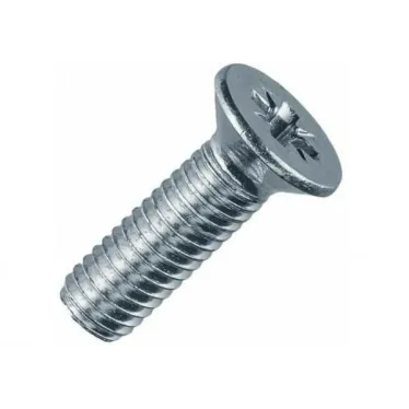 Винт 8х80с потайной головкой и крестообразным шлицем DIN 965 TDZ | wk8x80-TDZ | EKF