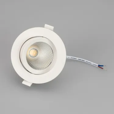 Светильник LTD-POLAR-TURN-R105-10W Warm3000 (WH, 36 deg, 230V) (Arlight, IP20 Пластик, 3 года) | 032867 | Arlight
