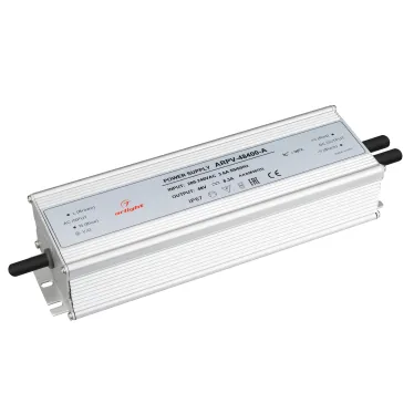 Блок питания ARPV-48400-A (48V, 8.3A, 400W) (Arlight, IP67 Металл, 3 года) | 028367(1) | Arlight
