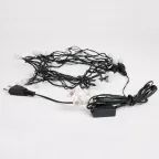 Гирлянда "Мультишарики" Ø15мм 5м, темно-зеленый ПВХ, 30 диодов, цвет RGB | 303-539 | NEON-NIGHT