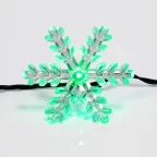 Гирлянда светодиодная "Снежинки" 30 LED МУЛЬТИКОЛОР 4,4 метра с контроллером | 303-065 | NEON-NIGHT